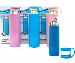 Термос №В03 метал. с чашкой 500мл 3цв Термос №В03 метал. с чашкой 500мл 3цв