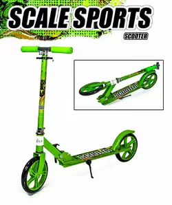 Двухколесный самокат Складной Scooter 460 Green Двухколесный самокат Складной Scooter 460 Green