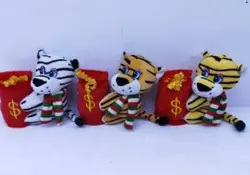Скарбничка м'яка "Тигр" 13cm * 12cm * 8cm Скарбничка м'яка "Тигр" 13cm * 12cm * 8cm