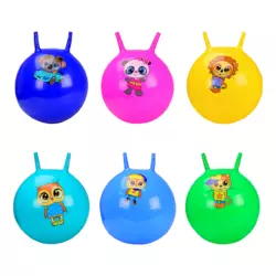 М'яч для фітнесу CB4501 (80шт) ріжки 45 см 350 грам, 6 кольорів М'яч для фітнесу CB4501 (80шт) ріжки 45 см 350 грам, 6 кольорів