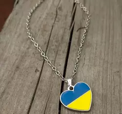 26-10 кулон серце Україна * 100 * 12 26-10 кулон серце Україна * 100 * 12