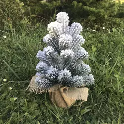 100/35/GS Ялинка Premium лита 35 см в мішковині засніжена 100/35/GS Ялинка Premium лита 35 см в мішковині засніжена