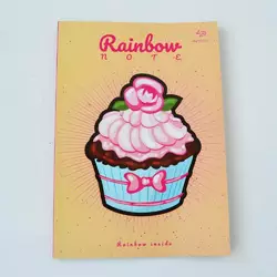 Блокнот TM Profiplan "Artbook Rainbow " Cake", peach, A5