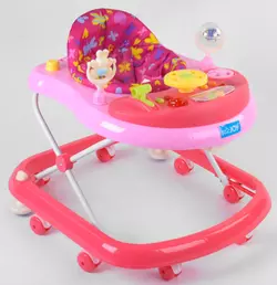 Ходунки TS-05058 "JOY" (1) муз.панель, пісеньки на рос.мові, світло, в коробці Ходунки TS-05058 "JOY" (1) муз.панель, пісеньки на рос.мові, світло, в коробці