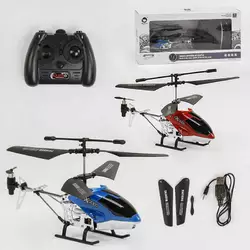 Вертоліт р/к 777-571 (24/2) 2 кольори, гіроскоп, акумулятор, USB, в коробці Вертоліт р/к 777-571 (24/2) 2 кольори, гіроскоп, акумулятор, USB, в коробці