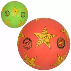 М'яч футбольний VA 0078 розмір 5, гума, гладкий, 380-400г, 2 кольори, кул.