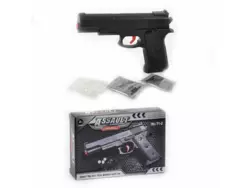 Пістолет іграшковий, стріляє водними набоями Пістолет іграшковий, стріляє водними набоями