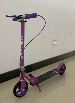 Самокат двоколісний ""Skyper Pegas"" P-03840 (6) колеса PU 145мм, сталева рама, ручне гальмо, в коробці Самокат двоколісний ""Skyper Pegas"" P-03840 (6) колеса PU 145мм, сталева рама, ручне гальмо, в коробці