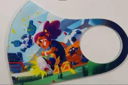 Маска Pitta Print S Brawl Stars Story Суперстадион Шелли Маска Pitta Print S Brawl Stars Story Суперстадион Шелли