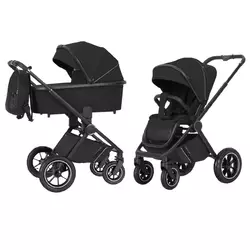 Коляска універсальна CARRELLO Ultimo CRL-6516 BF (2in1 AIR) Pitch Black /1/ Коляска універсальна CARRELLO Ultimo CRL-6516 BF (2in1 AIR) Pitch Black /1/