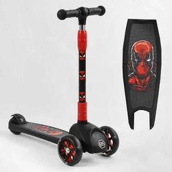 Самокат триколісний 79166 Best Scooter (1) СВІТЛО КОЛІС І ДИСКІВ, складане кермо, передні колеса PU 120х35мм, задні колеса PU 80х48мм Самокат триколісний 79166 Best Scooter (1) СВІТЛО КОЛІС І ДИСКІВ, складане кермо, передні колеса PU 120х35мм, задні колеса PU 80х48мм