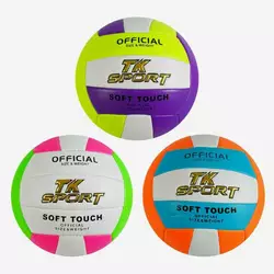 М`яч волейбольний C 60966 (60) ""TK Sport"" 3 види, матеріал м`який PVC, вага 280-300 грамів, розмір №5, ВИДАЄТЬСЯ ТІЛЬКИ МІКС ВИДІВ М`яч волейбольний C 60966 (60) ""TK Sport"" 3 види, матеріал м`який PVC, вага 280-300 грамів, розмір №5, ВИДАЄТЬСЯ ТІЛЬКИ МІКС ВИДІВ