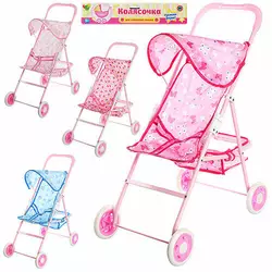 Візок 881 для ляльки, прогулянковий, кошик, колеса 4 шт., кул., 60-32-7 см. Візок 881 для ляльки, прогулянковий, кошик, колеса 4 шт., кул., 60-32-7 см.