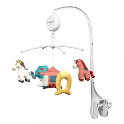 Музична карусель електронна для ліжечка "Коники" Музична карусель електронна для ліжечка "Коники"