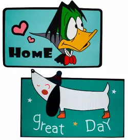 Килимки №21-4060-3 з рис. живіт. (40*60)см (150) Килимки №21-4060-3 з рис. живіт. (40*60)см (150)