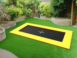 Грунтовой батут KIDIGO 4,4х2,4 Грунтовой батут KIDIGO 4,4х2,4