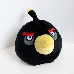 М'яка іграшка  Angry Birds Птах Бомб велика 28см (608)