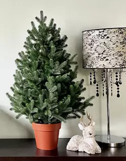 215N/90/G Ялинка Traditional лита 90см в горщику зелена нова 215N/90/G Ялинка Traditional лита 90см в горщику зелена нова