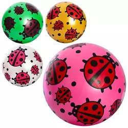 М'яч дитячий MS 0949-1 9 дюймів, Божа корівка, ПВХ, 60-65г, 4 кольори, перламутр. М'яч дитячий MS 0949-1 9 дюймів, Божа корівка, ПВХ, 60-65г, 4 кольори, перламутр.