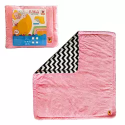 гр Плед МС 110612-14 дитячий ""Сонечко"", рожевий 78х90 (1) ""Масік"", двосторонній, у пакеті гр Плед МС 110612-14 дитячий ""Сонечко"", рожевий 78х90 (1) ""Масік"", двосторонній, у пакеті