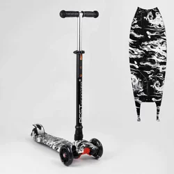 Самокат A 25771 /779-1512 ""Best Scooter"" (1) 4 колеса PU, СВІТЛО, трубка керма алюмінієва, d передніх коліс = 12 см, d задніх коліс = 8 см, в коробці Самокат A 25771 /779-1512 ""Best Scooter"" (1) 4 колеса PU, СВІТЛО, трубка керма алюмінієва, d передніх коліс = 12 см, d задніх коліс = 8 см, в коробці