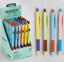 Набір масляних ручок М 45650, синя паста, діаметр пишучого вузла 0,7 мм Набір масляних ручок М 45650, синя паста, діаметр пишучого вузла 0,7 мм