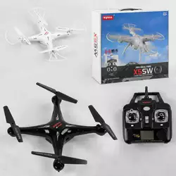 Квадрокоптер X 5 SW (12) гіроскоп, КАМЕРА, wi-fi, підсвічування, акумулятор 3.7V, 2 кольори, в коробці Квадрокоптер X 5 SW (12) гіроскоп, КАМЕРА, wi-fi, підсвічування, акумулятор 3.7V, 2 кольори, в коробці