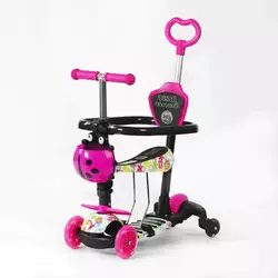 Самокат 5в1 LS-04588 (1) Best Scooter, з ДОП. КОЛЕСАМИ, захисний бампер, PU колеса зі світлом, в коробці Самокат 5в1 LS-04588 (1) Best Scooter, з ДОП. КОЛЕСАМИ, захисний бампер, PU колеса зі світлом, в коробці