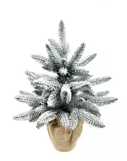 210/50/GS Ялинка Classic лита 50см в мішковині засніжена 210/50/GS Ялинка Classic лита 50см в мішковині засніжена