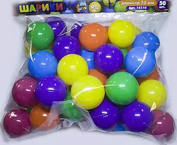 Кульки "70 мм" 50 шт 16210 Кульки "70 мм" 50 шт 16210