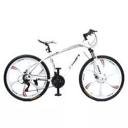 Велосипед 26д. T26BLADE 26.1W (1шт) алюм.рама 17", Shimano 21SP, касета, алюм.DB, магн. диск, білий