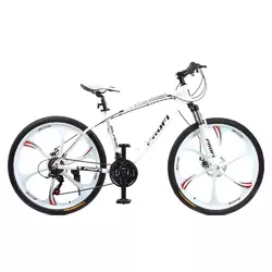 Велосипед 26д. T26BLADE 26.1W (1шт) алюм.рама 17", Shimano 21SP, касета, алюм.DB, магн. диск, білий Велосипед 26д. T26BLADE 26.1W (1шт) алюм.рама 17", Shimano 21SP, касета, алюм.DB, магн. диск, білий
