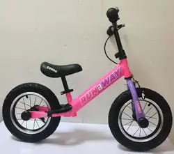 Велобіг Corso ""Run-a-Way"" CV-03348 (1) сталева рама, надувні колеса 12"", ручне гальмо, підніжка, підставка для ніжок, дзвіночок, в коробці Велобіг Corso ""Run-a-Way"" CV-03348 (1) сталева рама, надувні колеса 12"", ручне гальмо, підніжка, підставка для ніжок, дзвіночок, в коробці