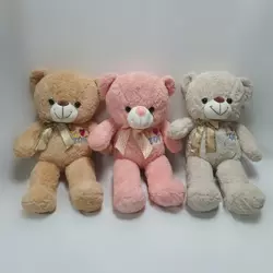 Ведмедик Тоша з вишивкою великий 110см Ведмедик Тоша з вишивкою великий 110см