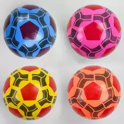 М'яч гумовий C 44645 (500) 4 кольори, розмір 9"", діаметр 17, вага 60 грам