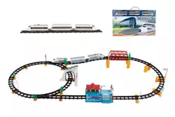 Залізниця 2928 B10 (12) 72 деталі, дорожні знаки, сигнальні ліхтарі, станція, дерева, в коробці Залізниця 2928 B10 (12) 72 деталі, дорожні знаки, сигнальні ліхтарі, станція, дерева, в коробці