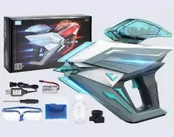 Пістолет 661-1 (24), підсвічування, стріляє орбізами, захисні окуляри, 2 магазини, викрутка, в коробці Пістолет 661-1 (24), підсвічування, стріляє орбізами, захисні окуляри, 2 магазини, викрутка, в коробці