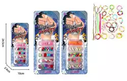 Набір бісеру 22063 (480/2) ""Ball"", 2 види, намистини, браслет, нитки, на листі Набір бісеру 22063 (480/2) ""Ball"", 2 види, намистини, браслет, нитки, на листі