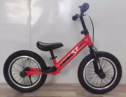 Велобіг ""CORSO LAMBO"" LB-14811 (1) сталева рама, ручне гальмо, колеса надувні резинові 14’’, алюмінієві обода, підставка для ніг, підніжка, дзвоник Велобіг ""CORSO LAMBO"" LB-14811 (1) сталева рама, ручне гальмо, колеса надувні резинові 14’’, алюмінієві обода, підставка для ніг, підніжка, дзвоник