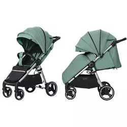 Прогулянкова коляска CARRELLO Pulse CRL-5507 Basil Green /1/ Прогулянкова коляска CARRELLO Pulse CRL-5507 Basil Green /1/