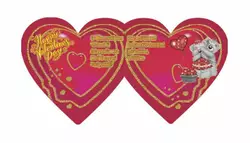 Валентинка "Happy Valentines day" ВН-21 Валентинка "Happy Valentines day" ВН-21