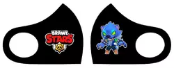 Маска Pitta Print S Brawl Stars Леон Оборотень Black Маска Pitta Print S Brawl Stars Леон Оборотень Black