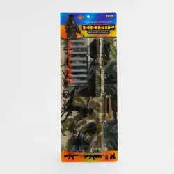 Автомат ТК 30019 (120/2) “TK Group”, м’які патрони з присоскою, підставка для мішені, на листі Автомат ТК 30019 (120/2) “TK Group”, м’які патрони з присоскою, підставка для мішені, на листі