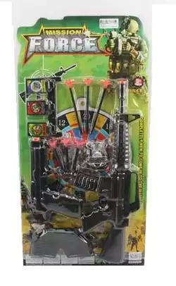 Автомат 350-14 (72/2) 2 зброї, патрони на присосці, мішень, аксесуари, на листі Автомат 350-14 (72/2) 2 зброї, патрони на присосці, мішень, аксесуари, на листі