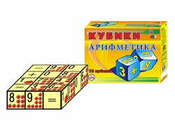 Іграшка кубики "Арифметика ТехноК" арт.0243