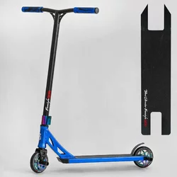 Самокат трюковий N- 12740 ""Best Scooter"" (2) ""Freestyle"", HIC-система, ПЕГИ, алюмінієвий диск та дека, колеса PU, d=120мм, ширина керма 58 см Самокат трюковий N- 12740 ""Best Scooter"" (2) ""Freestyle"", HIC-система, ПЕГИ, алюмінієвий диск та дека, колеса PU, d=120мм, ширина керма 58 см