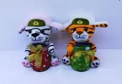Скарбничка м'яка "Тигр" 16cm * 12cm * 12cm Скарбничка м'яка "Тигр" 16cm * 12cm * 12cm