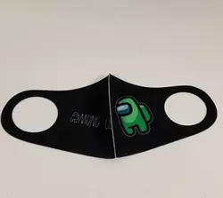 Маска Pitta Print M Among Us Green Black Маска Pitta Print M Among Us Green Black