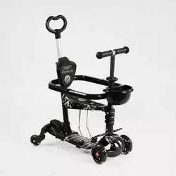 Самокат 5в1 LS-09112 (1) Best Scooter, з ДОП. КОЛЕСАМИ, захисний бампер, PU колеса зі світлом, в коробці Самокат 5в1 LS-09112 (1) Best Scooter, з ДОП. КОЛЕСАМИ, захисний бампер, PU колеса зі світлом, в коробці