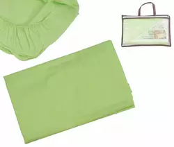 гр Простирадло на резинці ранфорс 2050011 / 2050006 - колір салатовий (1) ""Homefort"" гр Простирадло на резинці ранфорс 2050011 / 2050006 - колір салатовий (1) ""Homefort""